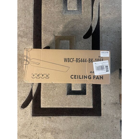 52" Low Profile Flush Mount Ceiling Fan with Light & Remote - Picture 5 of 6